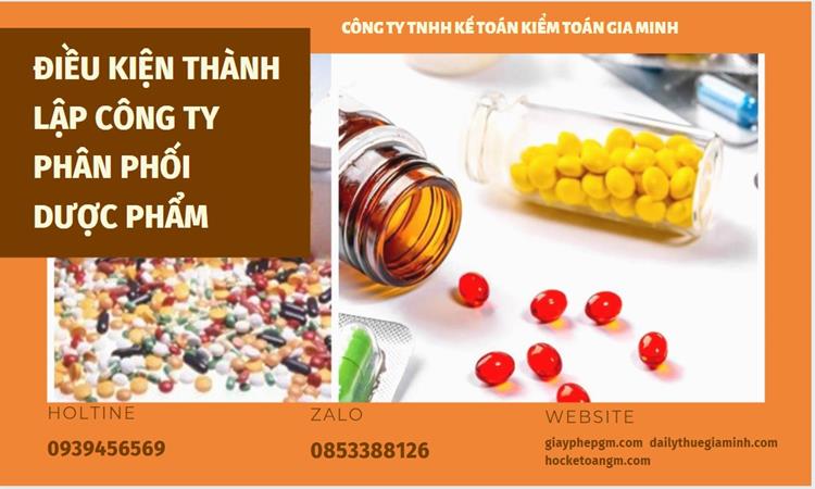 Điều kiện thành lập công ty phân phối dược phẩm ở An Giang