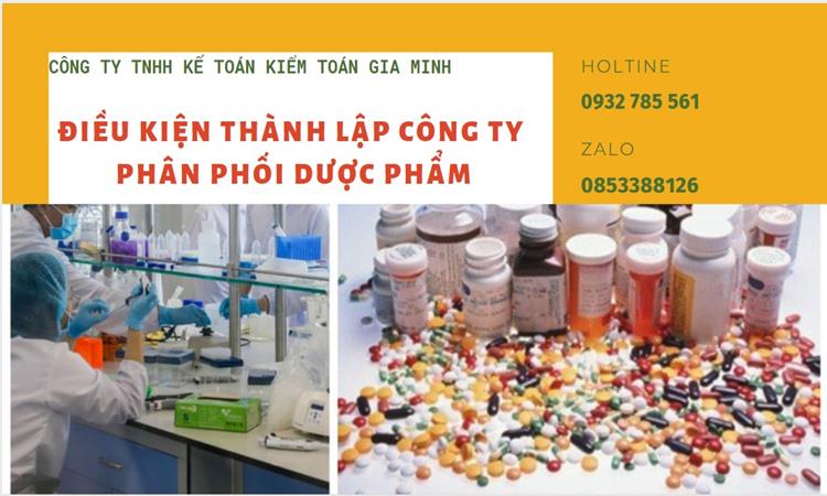 Điều kiện thành lập công ty phân phối dược phẩm ở Hải Dương