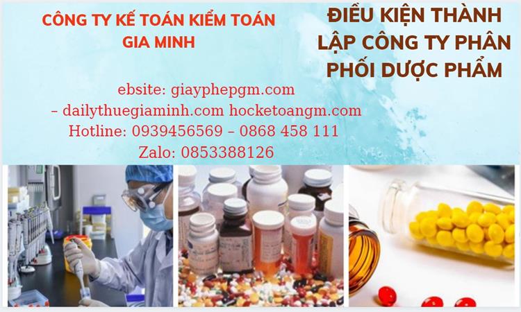 Điều kiện thành lập công ty phân phối dược phẩm ở Huyện Củ Chi