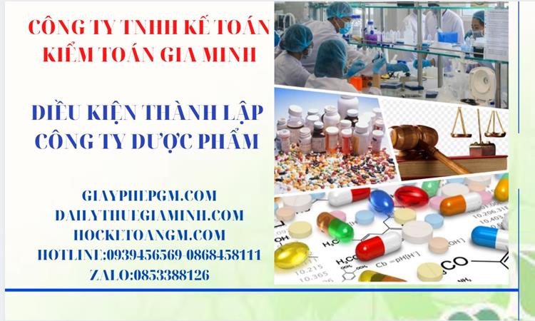 Điều kiện thành lập công ty phân phối dược phẩm ở Huyện Quốc Oai