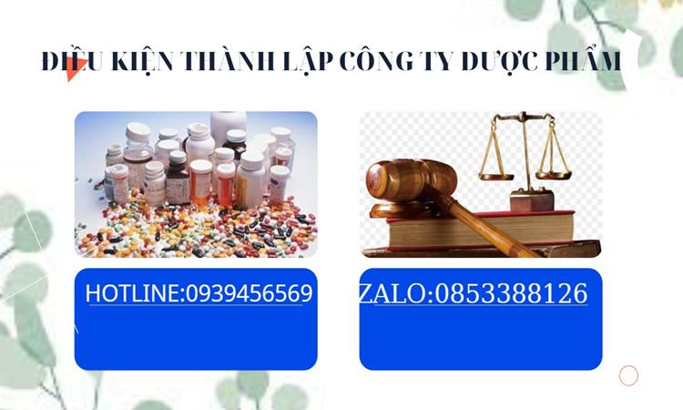 Điều kiện thành lập công ty phân phối dược phẩm ở Huyện Thường Tín