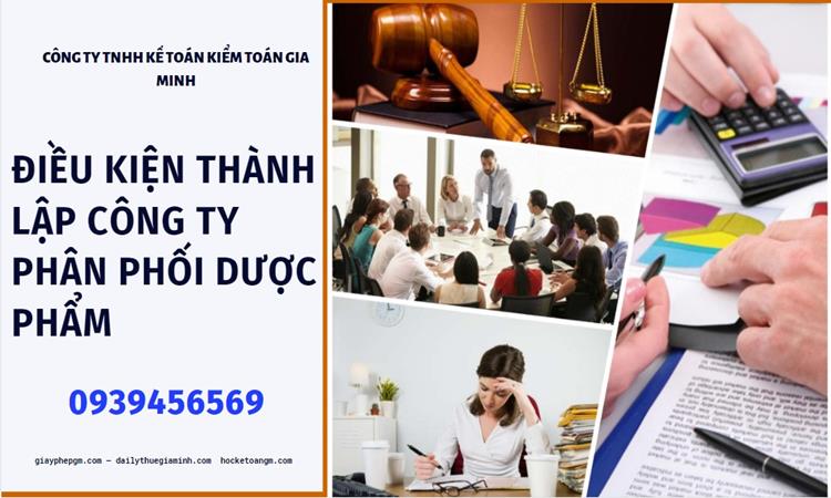 Điều kiện thành lập công ty phân phối dược phẩm ở Quận 3