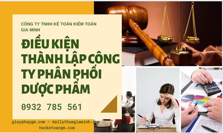 Điều kiện thành lập công ty phân phối dược phẩm ở Quận Ba Đình