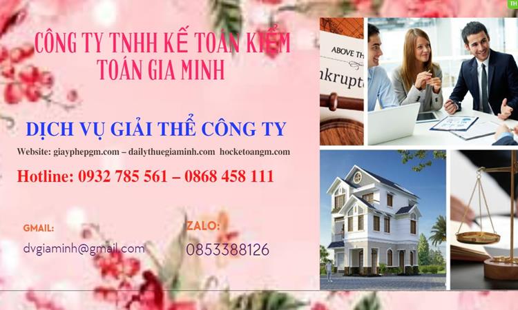 GIẢI THỂ CÔNG TY CỔ PHẦN TẠI HUYỆN CHƯƠNG MỸ TRỌN GÓI DỊCH VỤ 4 Giải thể công ty cổ phần tại Huyện Chương Mỹ trọn gói