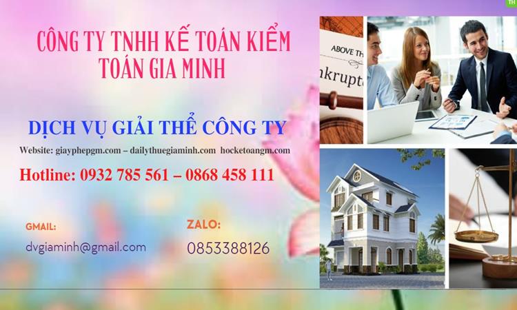 GIẢI THỂ CÔNG TY CỔ PHẦN TẠI HUYỆN ĐAN PHƯỢNG TRỌN GÓI DỊCH VỤ 4 Giải thể công ty cổ phần tại Huyện Đan Phượng trọn gói