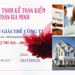 GIẢI THỂ CÔNG TY CỔ PHẦN TẠI HUYỆN GIA LÂM TRỌN GÓI DỊCH VỤ 6 Giải thể doanh nghiệp cổ phần tại Huyện Gia Lâm