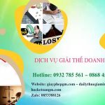 GIẢI THỂ CÔNG TY CỔ PHẦN TẠI HUYỆN PHÚ XUYÊN TRỌN GÓI DỊCH VỤ 6 Giải thể doanh nghiệp cổ phần tại Huyện Phú Xuyên