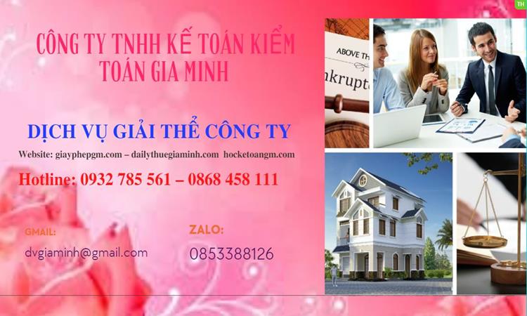 GIẢI THỂ CÔNG TY CỔ PHẦN TẠI HUYỆN QUỐC OAI TRỌN GÓI DỊCH VỤ 4 Giải thể công ty cổ phần tại Huyện Quốc Oai trọn gói