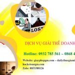 GIẢI THỂ CÔNG TY CỔ PHẦN TẠI NHA TRANG TRỌN GÓI DỊCH VỤ 6 Giải thể doanh nghiệp cổ phần tại Nha Trang