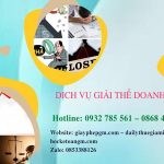 GIẢI THỂ CÔNG TY CỔ PHẦN TẠI QUẬN BA ĐÌNH TRỌN GÓI DỊCH VỤ 6 Giải thể doanh nghiệp cổ phần tại Quận Ba Đình