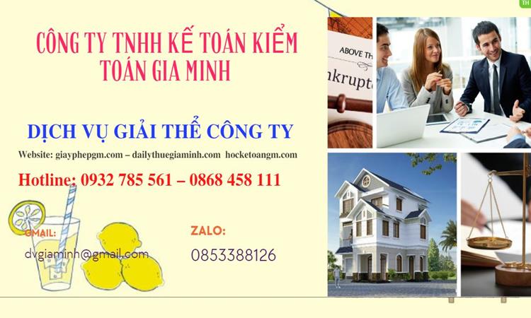 GIẢI THỂ CÔNG TY CỔ PHẦN TẠI QUẬN BẮC TỪ LIÊM TRỌN GÓI DỊCH VỤ 4 Giải thể công ty cổ phần tại Quận Bắc Từ Liêm trọn gói