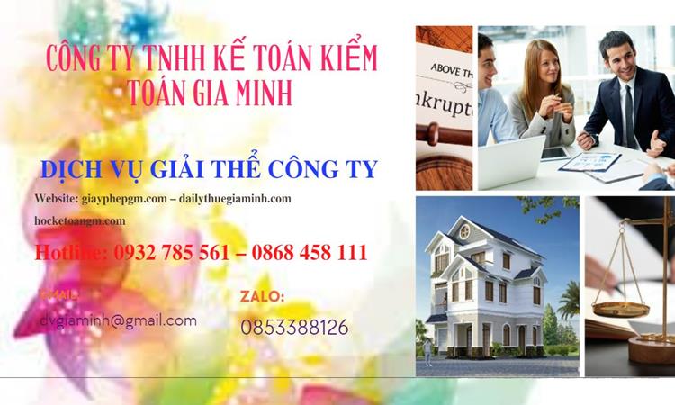 GIẢI THỂ CÔNG TY CỔ PHẦN TẠI QUẬN BÌNH TÂN TRỌN GÓI DỊCH VỤ 4 Giải thể công ty cổ phần tại Quận Bình Tân trọn gói