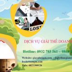 Giải thể doanh nghiệp cổ phần tại Quận Hà Đông 