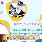 Giải thể doanh nghiệp cổ phần tại Quận Nam Từ Liêm 