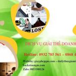 GIẢI THỂ CÔNG TY CỔ PHẦN TẠI QUẬN NINH KIỀU TRỌN GÓI DỊCH VỤ 6 Giải thể doanh nghiệp cổ phần tại Quận Ninh Kiều