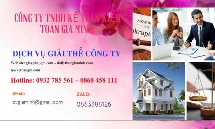 GIẢI THỂ CÔNG TY CỔ PHẦN TẠI QUẬN THỦ ĐỨC TRỌN GÓI DỊCH VỤ 4 Giải thể công ty cổ phần tại Quận Thủ Đức trọn gói