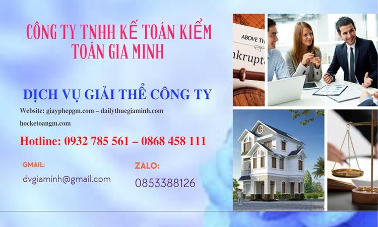GIẢI THỂ CÔNG TY CỔ PHẦN TẠI TP HÀ NỘI TRỌN GÓI DỊCH VỤ 4 Giải thể công ty cổ phần tại TP Hà Nội trọn gói
