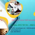 Giải thể doanh nghiệp cổ phần tại TP Hồ Chí Minh 