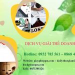 Giải thể doanh nghiệp cổ phần tại Trà Vinh 