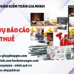 PHÍ DỊCH VỤ BÁO CÁO THUẾ GTGT TẠI BÌNH ĐỊNH 6 Hồ sơ báo cáo thuế GTGT tại Bình Định