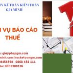 Phí dịch vụ báo cáo thuế GTGT tại Đà Nẵng 6 Hồ sơ báo cáo thuế GTGT tại Đà Nẵng