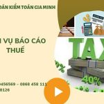 Phí dịch vụ báo cáo thuế gtgt tại đồng tháp 6 Hồ sơ báo cáo thuế GTGT tại Đồng Tháp