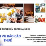 PHÍ DỊCH VỤ BÁO CÁO THUẾ GTGT TẠI GIA LAI 6 Hồ sơ báo cáo thuế GTGT tại Gia Lai