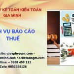 Thủ tục mở công ty dịch vụ bảo vệ tại Quận 5 Hồ sơ báo cáo thuế GTGT tại Hà Giang
