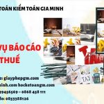 PHÍ DỊCH VỤ BÁO CÁO THUẾ GTGT TẠI HUẾ 6 Hồ sơ báo cáo thuế GTGT tại Huế