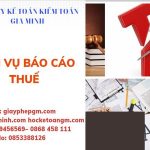 PHÍ DỊCH VỤ BÁO CÁO THUẾ GTGT TẠI HƯNG YÊN 6 Hồ sơ báo cáo thuế GTGT tại Hưng Yên