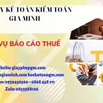 PHÍ DỊCH VỤ BÁO CÁO THUẾ GTGT TẠI HUYỆN BA VÌ 6 Hồ sơ báo cáo thuế GTGT tại Huyện Ba Vì
