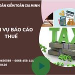 PHÍ DỊCH VỤ BÁO CÁO THUẾ GTGT TẠI HUYỆN HOÀI ĐỨC 6 Hồ sơ báo cáo thuế GTGT tại Huyện Hoài Đức