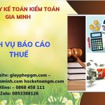 PHÍ DỊCH VỤ BÁO CÁO THUẾ GTGT TẠI HUYỆN NHÀ BÈ 6 Hồ sơ báo cáo thuế GTGT tại Huyện Nhà Bè