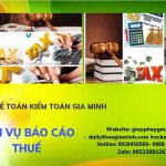 PHÍ DỊCH VỤ BÁO CÁO THUẾ GTGT TẠI HUYỆN SÓC SƠN 6 Hồ sơ báo cáo thuế GTGT tại Huyện Sóc Sơn