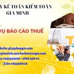 Hồ sơ báo cáo thuế GTGT tại Huyện Tiên Lữ