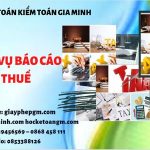PHÍ DỊCH VỤ BÁO CÁO THUẾ GTGT TẠI HUYỆN ỨNG HÒA 6 Hồ sơ báo cáo thuế GTGT tại Huyện Ứng Hòa