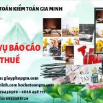Hồ sơ báo cáo thuế GTGT tại Huyện Văn Giang