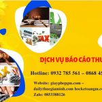 Hồ sơ báo cáo thuế GTGT tại Huyện Văn Lâm