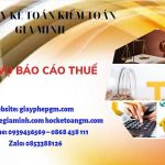 PHÍ DỊCH VỤ BÁO CÁO THUẾ GTGT TẠI KHÁNH HÒA 6 Hồ sơ báo cáo thuế GTGT tại Khánh Hòa