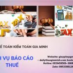 PHÍ DỊCH VỤ BÁO CÁO THUẾ GTGT TẠI NGHỆ AN 6 Hồ sơ báo cáo thuế GTGT tại Nghệ An
