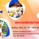 PHÍ DỊCH VỤ BÁO CÁO THUẾ GTGT TẠI QUẬN 11 6 Hồ sơ báo cáo thuế GTGT tại Quận 11