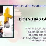 PHÍ DỊCH VỤ BÁO CÁO THUẾ GTGT TẠI QUẬN 7 6 Hồ sơ báo cáo thuế GTGT tại Quận 7