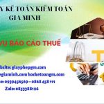 PHÍ DỊCH VỤ BÁO CÁO THUẾ GTGT TẠI QUẬN BA ĐÌNH 6 Hồ sơ báo cáo thuế GTGT tại Quận Ba Đình