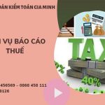 PHÍ DỊCH VỤ BÁO CÁO THUẾ GTGT TẠI QUẬN BÌNH THẠNH 6 Hồ sơ báo cáo thuế GTGT tại Quận Bình Thạnh