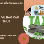 PHÍ DỊCH VỤ BÁO CÁO THUẾ GTGT TẠI QUẬN BÌNH THỦY 6 Hồ sơ báo cáo thuế GTGT tại Quận Bình Thủy