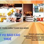 PHÍ DỊCH VỤ BÁO CÁO THUẾ GTGT TẠI QUẬN CÁI RĂNG 6 Dịch vụ báo cáo thuế GTGT tại Quận Cái Răng