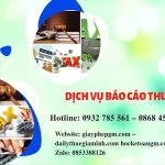 PHÍ DỊCH VỤ BÁO CÁO THUẾ GTGT TẠI QUẬN ĐỐNG ĐA 6 Hồ sơ báo cáo thuế GTGT tại Quận Đống Đa