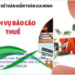 Hồ sơ báo cáo thuế GTGT tại Quận Hai Bà Trưng