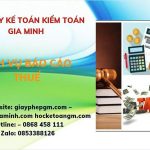 PHÍ DỊCH VỤ BÁO CÁO THUẾ GTGT TẠI QUẬN NAM TỪ LIÊM 6 Hồ sơ báo cáo thuế GTGT tại Quận Nam Từ Liêm