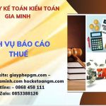PHÍ DỊCH VỤ BÁO CÁO THUẾ GTGT TẠI QUẬN PHÚ NHUẬN 6 Hồ sơ báo cáo thuế GTGT tại Quận Phú Nhuận